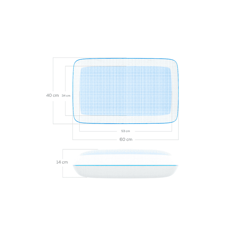 Almohada Ortopédica Theragel – Medi Import