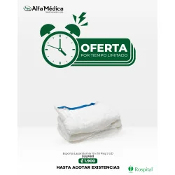 ESPONJA LAPARATOMIA 18X18